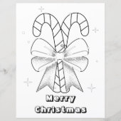 Eenvoudige kerstpagina voor kinderen (Voorkant)