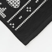 Eenvoudige kerstvideogame-controller voor kerstmis fleece deken (Hoek)