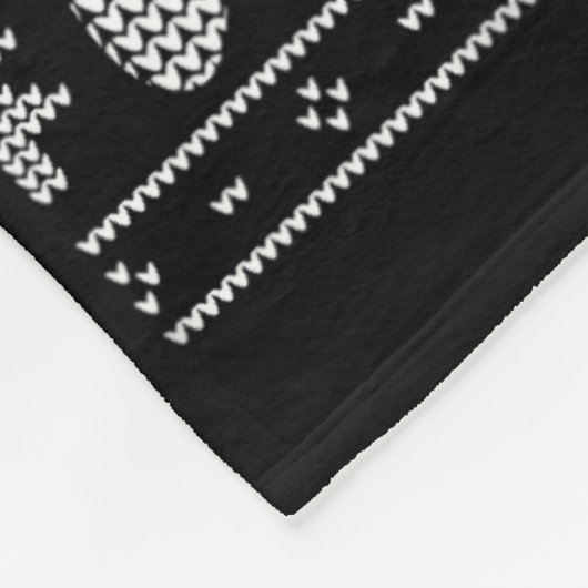 Eenvoudige kerstvideogame-controller voor kerstmis fleece deken (Hoek)