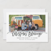 Eenvoudige kerstzegeningen Kaart (Voorkant)