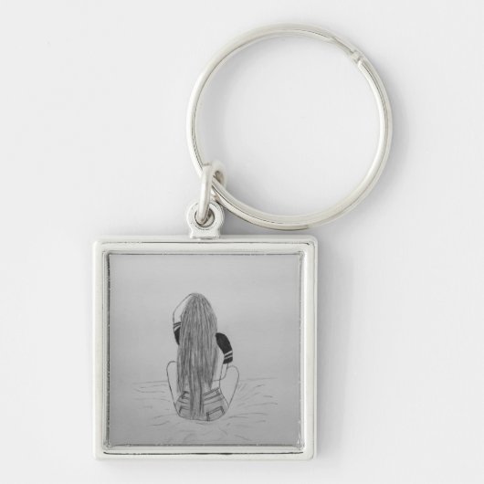 Eenvoudige keuze sleutelhanger (Voorkant)