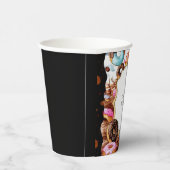 Eenvoudige Kinder Donut Verjaardag Papieren Bekers (Rechts)