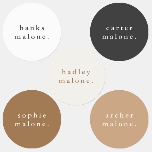 Eenvoudige Kinder naam Waterdicht Kleding Labels (Groep)