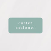 Eenvoudige Kinder naam Waterdicht Kleding Labels (Design 2)