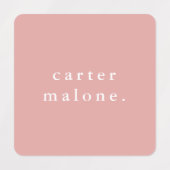 Eenvoudige Kinder naam Waterdicht Kleding Labels (Design 2)