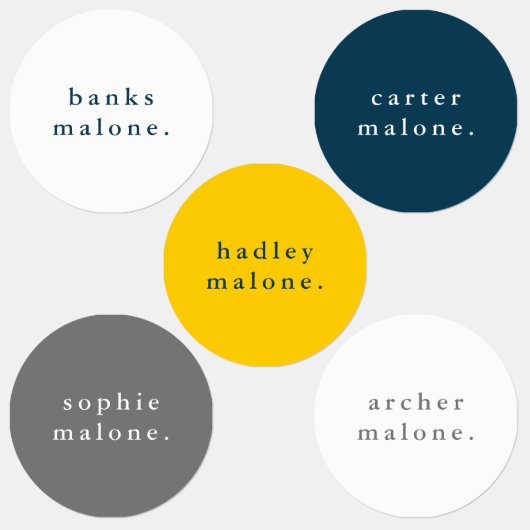 Eenvoudige Kinder naam Waterdicht Kleding Labels (Groep)