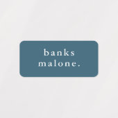 Eenvoudige Kinder naam Waterdicht Kleding Labels (Design 1)