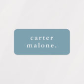 Eenvoudige Kinder naam Waterdicht Kleding Labels (Design 2)