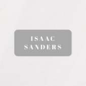 Eenvoudige Kinder wasnaam Labels (Design 1)