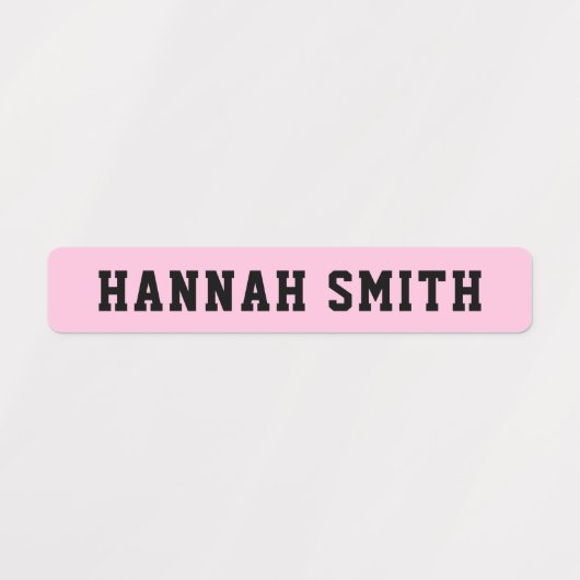 Eenvoudige Kinder waterdichte labels (Design 2)