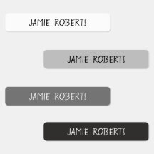 Eenvoudige Kinder waterdichte naam