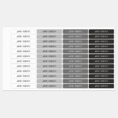 Eenvoudige Kinder waterdichte naam Labels (Vel)