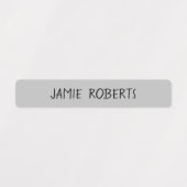 Eenvoudige Kinder waterdichte naam Labels (Design 2)