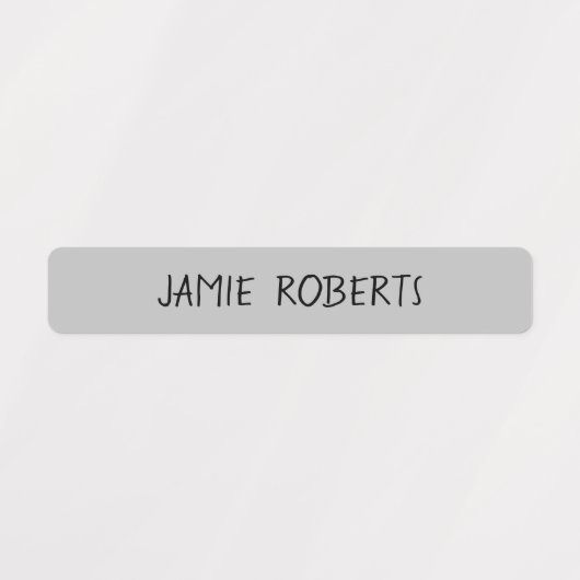 Eenvoudige Kinder waterdichte naam Labels (Design 2)