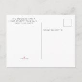 Eenvoudige kinderen Verjaardag Dank u Post Kaart (Achterkant)