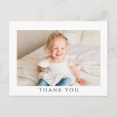 Eenvoudige kinderen Verjaardag Dank u Post Kaart (Voorkant)