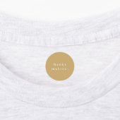 Eenvoudige kindernaam waterdichte kleding labels (Aangebracht)