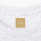Eenvoudige kindernaam waterdichte kleding labels (Aangebracht)