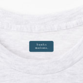 Eenvoudige kindernaam waterdichte kleding labels (Aangebracht)