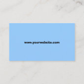 Eenvoudige kinderopvang Visitekaartjes (Achterkant)