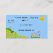 Eenvoudige kinderopvang Visitekaartjes (Voorkant)