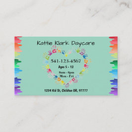 Eenvoudige kinderopvang Visitekaartjes