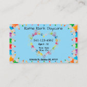 Eenvoudige kinderopvang Visitekaartjes (Voorkant)