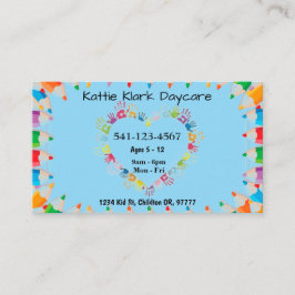 Eenvoudige kinderopvang Visitekaartjes
