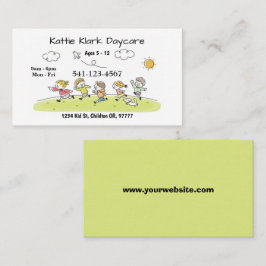 Eenvoudige kinderopvang Visitekaartjes
