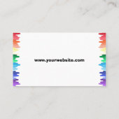 Eenvoudige kinderopvang Visitekaartjes (Achterkant)