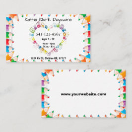 Eenvoudige kinderopvang Visitekaartjes