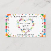 Eenvoudige kinderopvang Visitekaartjes (Voorkant)