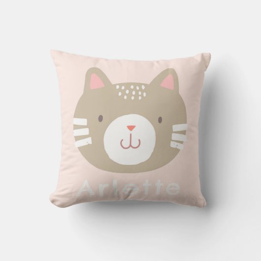 Eenvoudige Kitty  Kussen (Voorkant)
