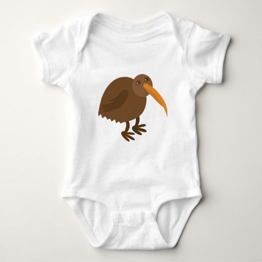 Eenvoudige KIWI Bird Romper (Voorkant)