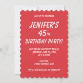 Eenvoudige klaproos effen rood kaart (Voorkant)