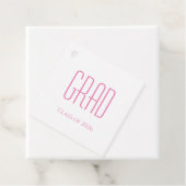 Eenvoudige klasse van 2025 Graduation Party Bedankjes Labels (In situ)