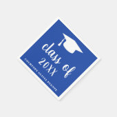 Eenvoudige Klasse van Mortel Board Modern Afstuder Servet (Hoek)