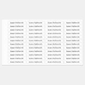 Eenvoudige klassenaam bewerkbare tekst waterdicht labels (Vel)