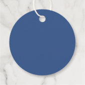 eenvoudige klassieke bevestiging bedankjes labels (Achterkant)