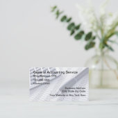 Eenvoudige klassieke CPA Accountant Visitekaartjes (Staand voorkant)