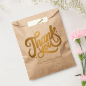Eenvoudige klassieke  ''DANK U'' bruiloft Bedankzakje (Gezegeld)