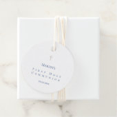 eenvoudige klassieke Eerste Heilige Communie Bedankjes Labels (In situ)