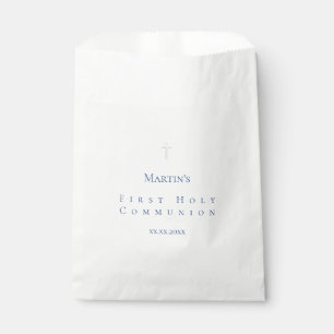 eenvoudige klassieke Eerste Heilige Communie   Bedankzakje