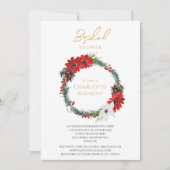 Eenvoudige klassieke kerst bruiloft Vrijgezellenfe Kaart (Voorkant)