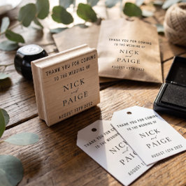 Eenvoudige Klassieke Trouw Favoriet Rubber Stempel