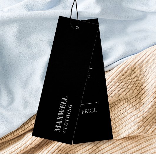 Eenvoudige kleding Hang Labels Mini Visitekaartjes