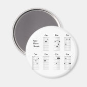 Eenvoudige kleine koorden magneet (Voorkant / Achterkant)