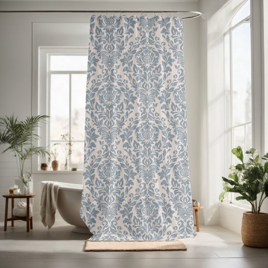 Eenvoudige kleur decoratief douchegordijn