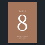 Eenvoudige Kleur Foto Rustieke Bruiloft Tafel Kaar Kaart<br><div class="desc">Introductie van onze Simple Color Photo Rustic Wedding Table Kaarten, ontworpen om een vleugje rustieke charme en personalisatie toe te voegen aan uw speciale dag. Deze tafelkaarten zijn vervaardigd met nauwgezette aandacht voor detail en combineren eenvoud naadloos met elegantie, zodat ze een aanvulling vormen op elk huwelijksdecor. Aan de voorzijde...</div>