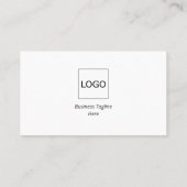 Eenvoudige kleur Modern Business Corporate Logo, M Visitekaartje (Achterkant)